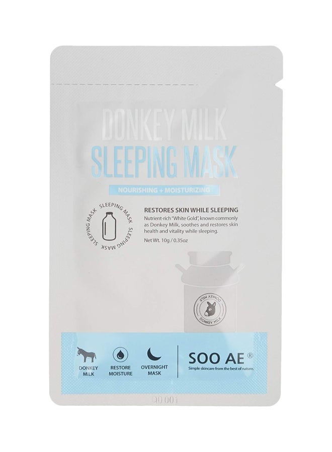 SOOAE - Donkey Milk Sleeping Mask Sheets - Image 1