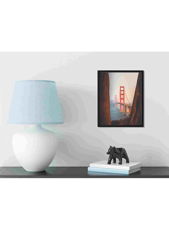 لوحة فنية لديكور الحائط تمثل جسر البوابة الذهبية في سان فرانسيسكو متعدد الألوان 32x22x2Ø³Ù†ØªÙŠÙ…ØªØ± - Image 3