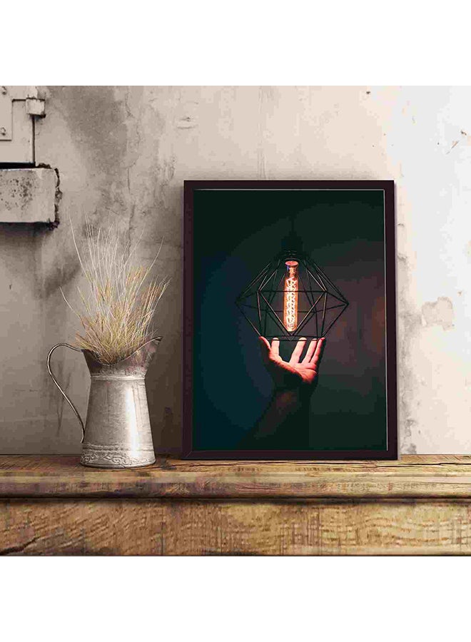 لوحة فنية لديكور الحائط مطبوعة لصورة دلاية مضيئة متعدد الألوان 32x22x2Ø³Ù†ØªÙŠÙ…ØªØ± - Image 5