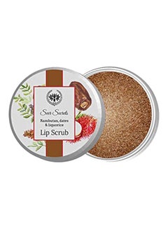 Rambutan, Dates And Liquorice Lip Scrub