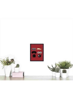 LOWHA Gaming Joysticks Wall Art Painting Multicolour 32x22x2centimeter  - Image 4