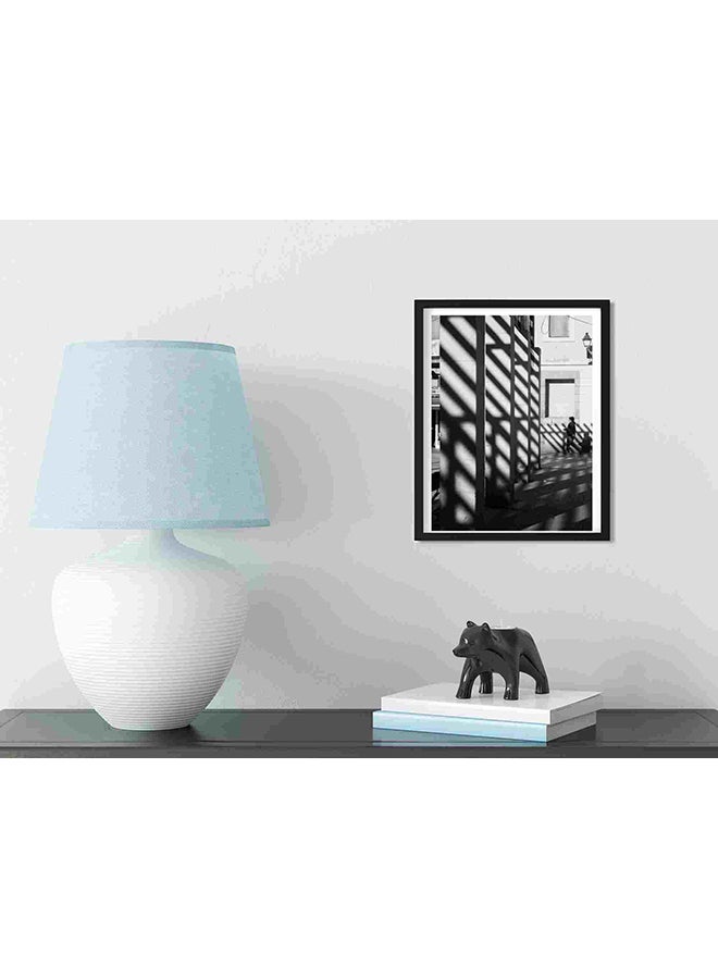 LOWHA Man Wearing Pullover Wall Art Painting Multicolour 32x22x2cm  - Image 3