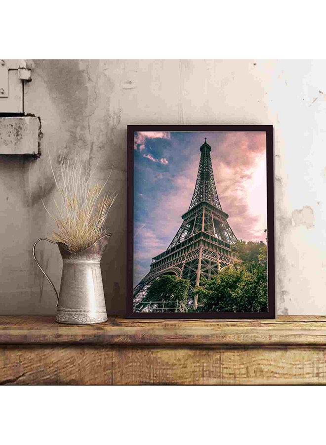 لوحة فنية لديكور الحائط برسمة برج إيفل في باريس، فرنسا متعدد الألوان 32x22x2Ø³Ù†ØªÙŠÙ…ØªØ± - Image 5