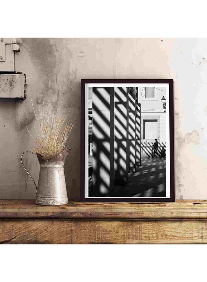 LOWHA Man Wearing Pullover Wall Art Painting Multicolour 32x22x2cm  - Image 5