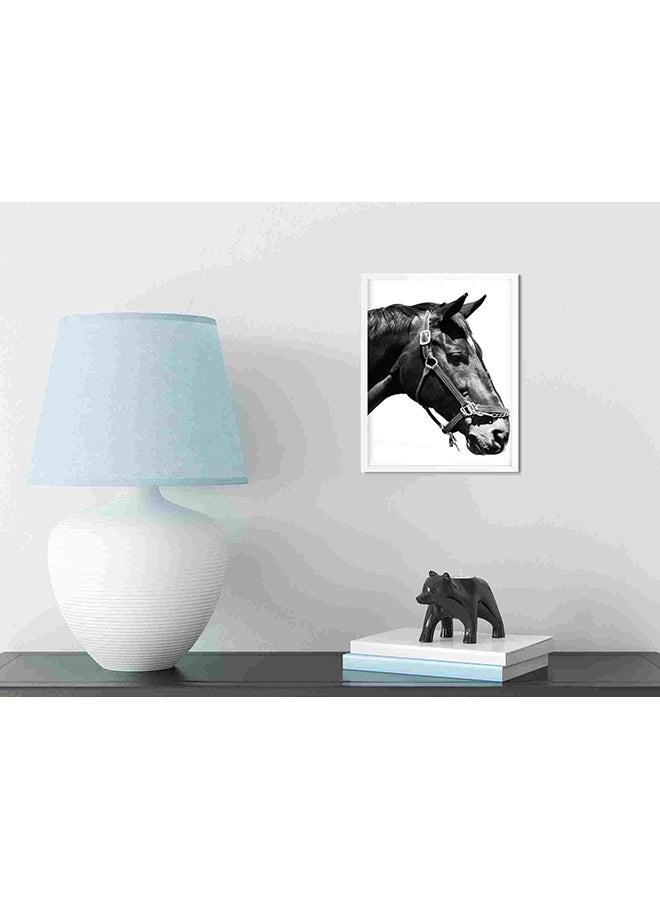 لوحة فنية لديكور الحائط لرأس حصان متعدد الألوان 32x22x2Ø³Ù†ØªÙŠÙ…ØªØ± - Image 3