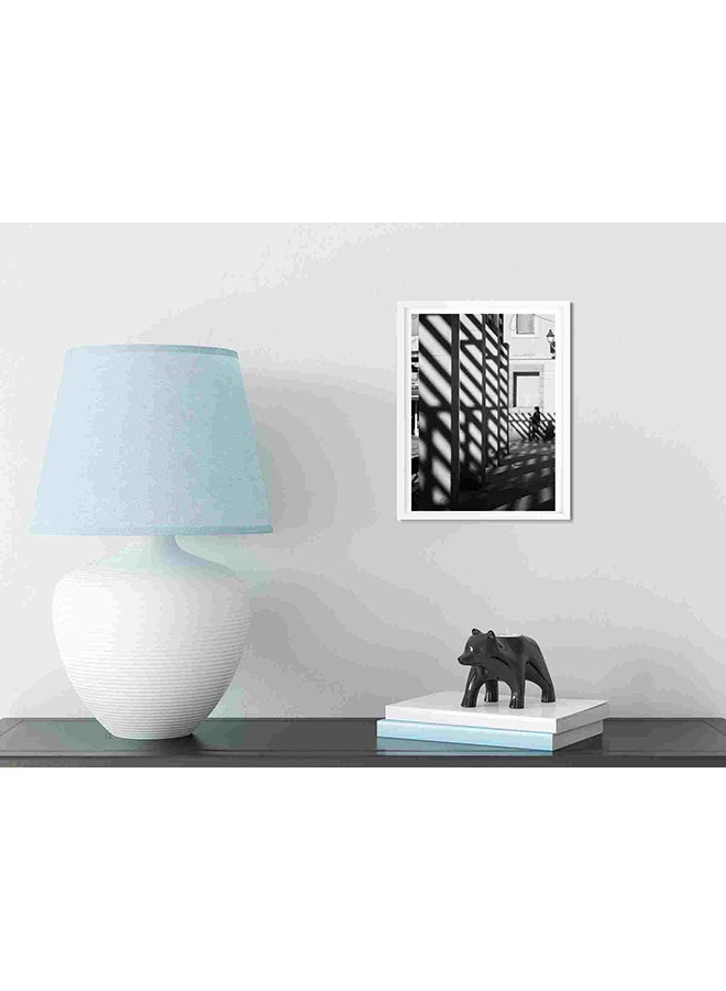LOWHA Man Wearing Pullover Wall Art Painting Multicolour 32x22x2cm  - Image 3