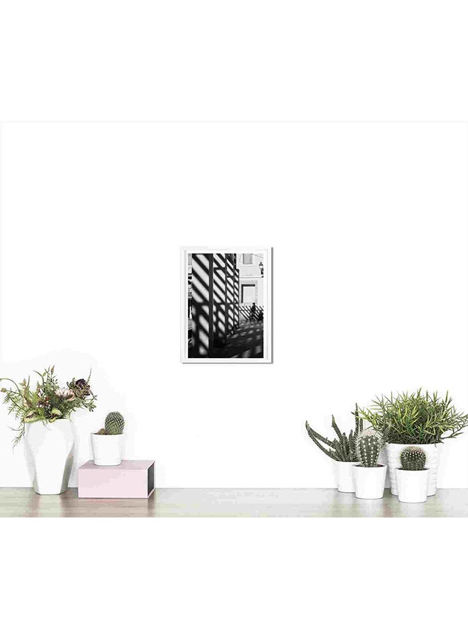 LOWHA Man Wearing Pullover Wall Art Painting Multicolour 32x22x2cm  - Image 4