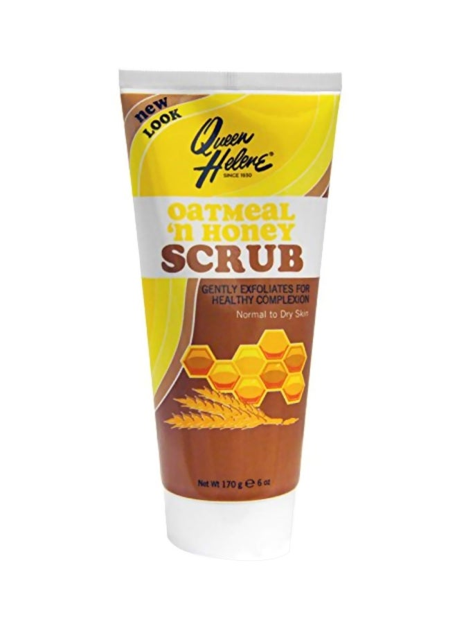 Queen Helene Pack Of 2 Oatmeal 'n Honey Natural Scrub - Image 1