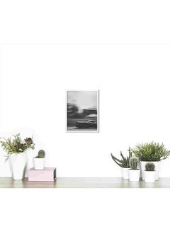LOWHA Black Frame Sports Coupe On Road Wall Art Painting Multicolour 32x22x2cm  - Image 4