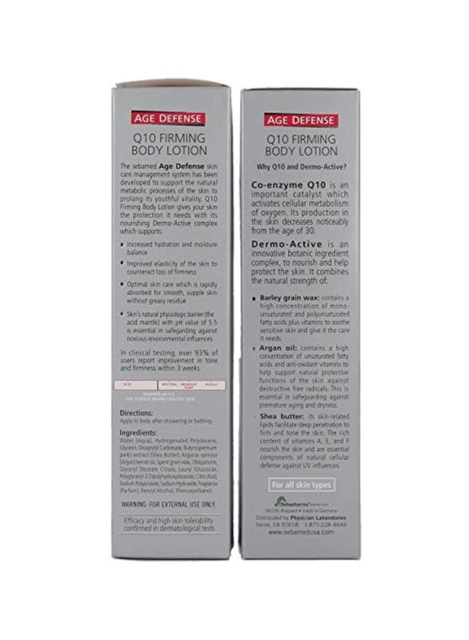Sebamed 2-Piece Age Defense Q10 Firming Body Lotion - Image 4