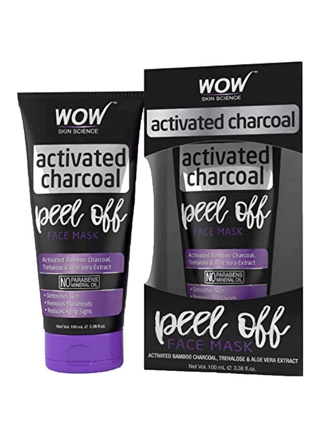 WOW - Activated Charcoal Face Mask 100ml - Image 1