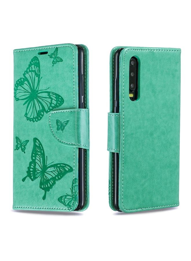 غطاء حماية واقٍ لهاتف هواوي P30 أخضر - Image 2