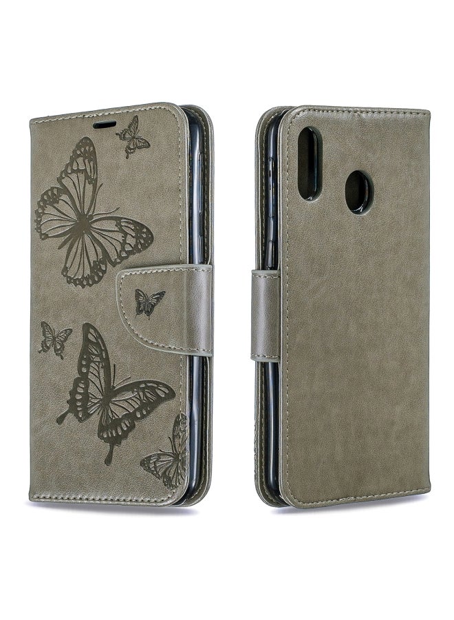 Protective Case Cover For Samsung Galaxy M20 Grey - Image 2