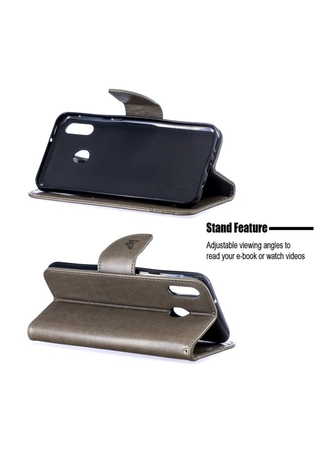 Protective Case Cover For Samsung Galaxy M20 Grey - Image 3
