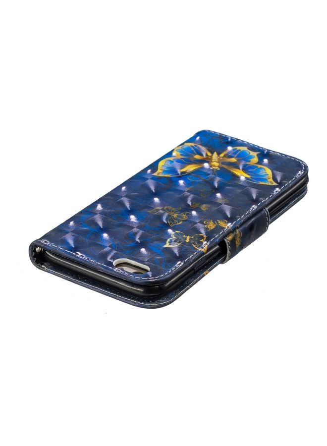Protective Case Cover For Apple iPhone 6 Plus Blue/Gold - Image 2