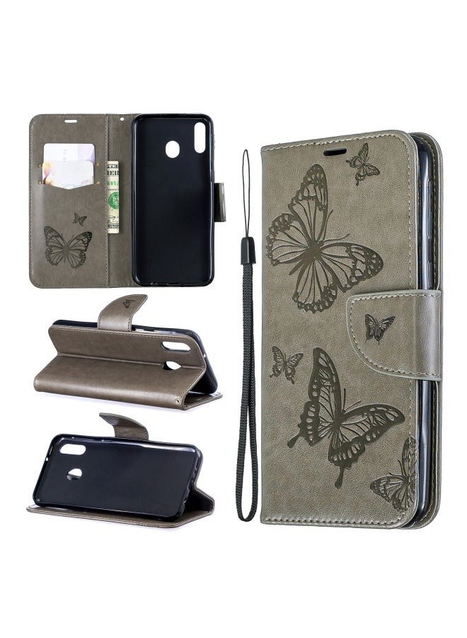 Protective Case Cover For Samsung Galaxy M20 Grey - Image 5