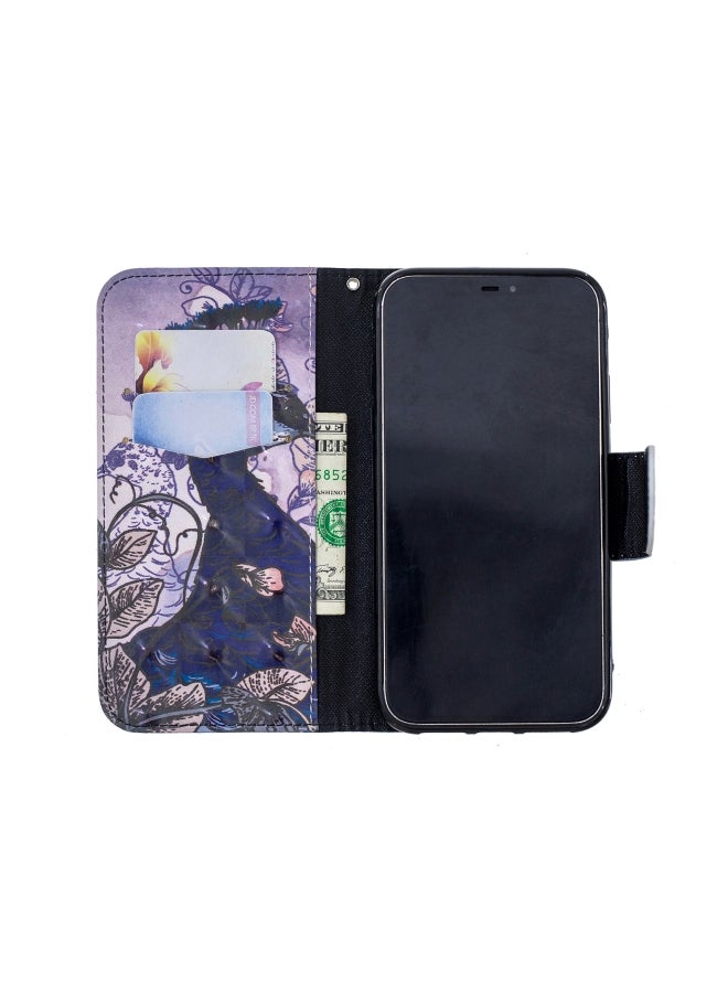 Protective Case Cover For Apple iPhone XR Blue/Gold - Image 3