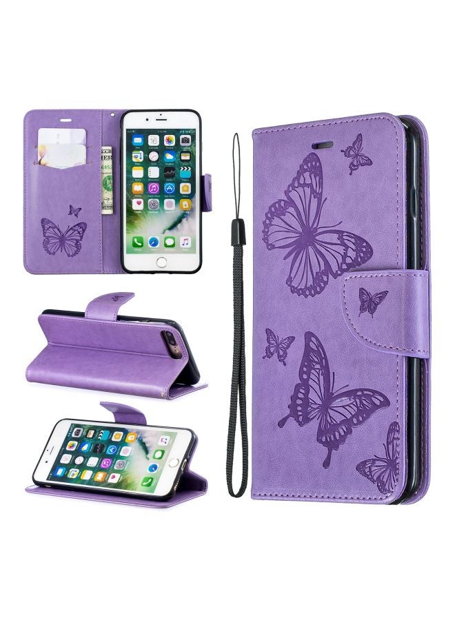 Protective Case Cover For Apple iPhone 7 Plus Purple - Image 3
