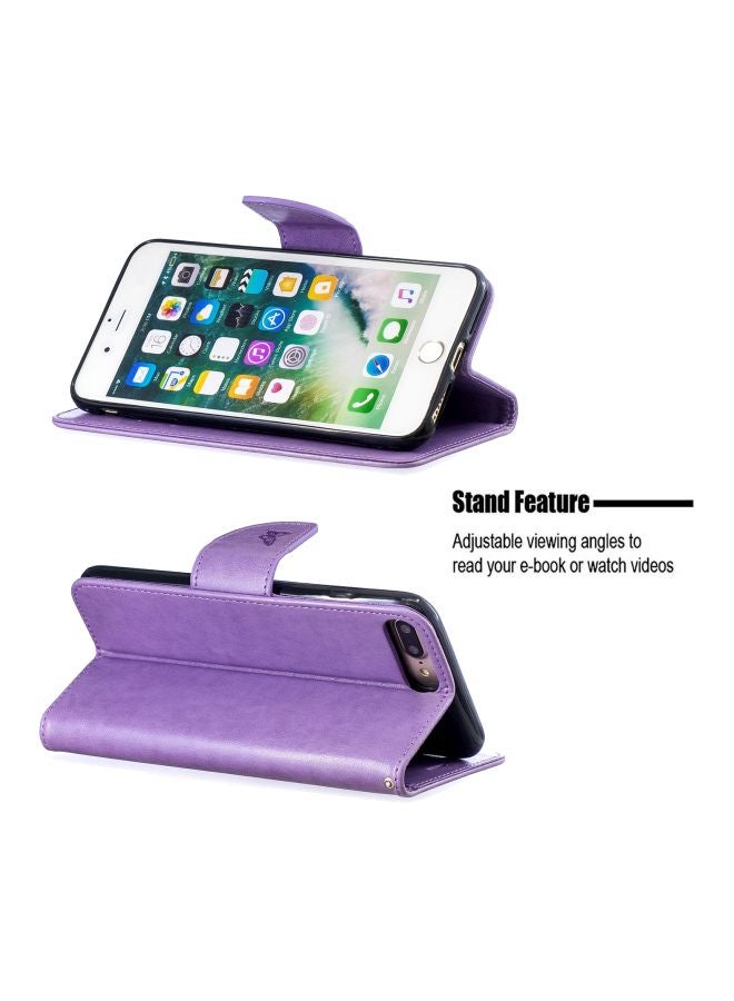 Protective Case Cover For Apple iPhone 7 Plus Purple - Image 4