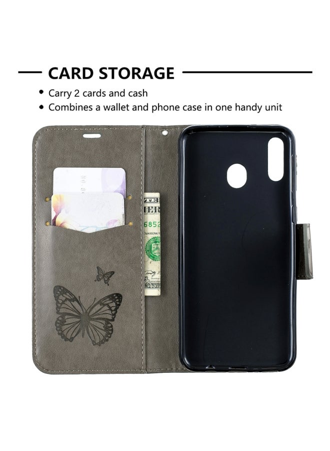 Protective Case Cover For Samsung Galaxy M20 Grey - Image 4