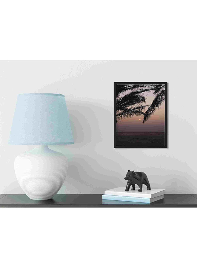 لوحة فنية لديكور الحائط عليها صورة بدر في السماء متعدد الألوان 32x22x2Ø³Ù†ØªÙŠÙ…ØªØ± - Image 3