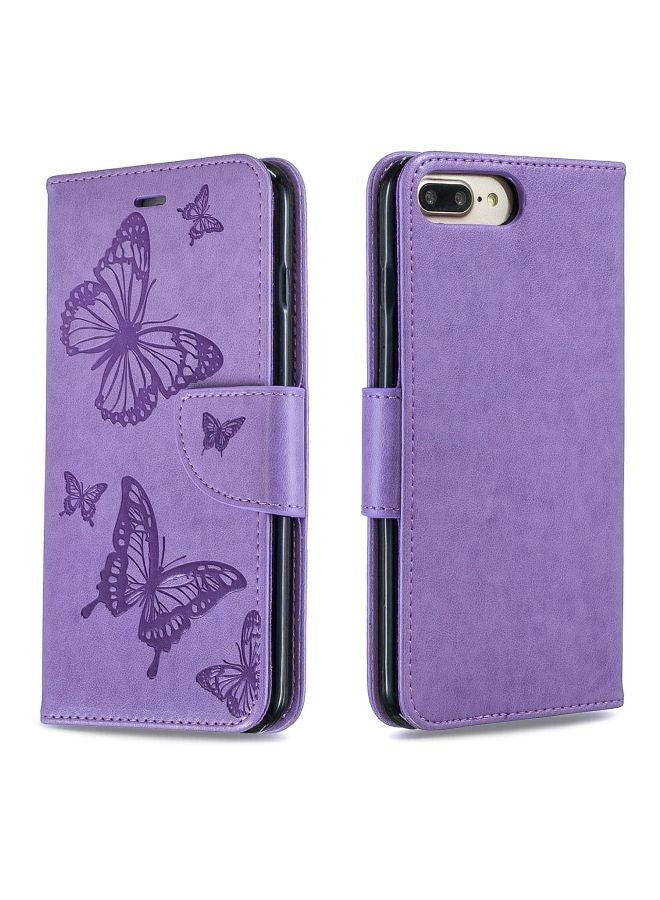 Protective Case Cover For Apple iPhone 7 Plus Purple - Image 2