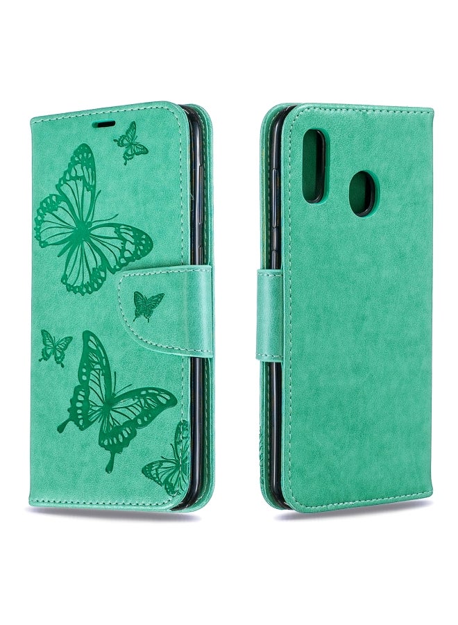 Protective Case Cover For Samsung Galaxy A40 Green - Image 2