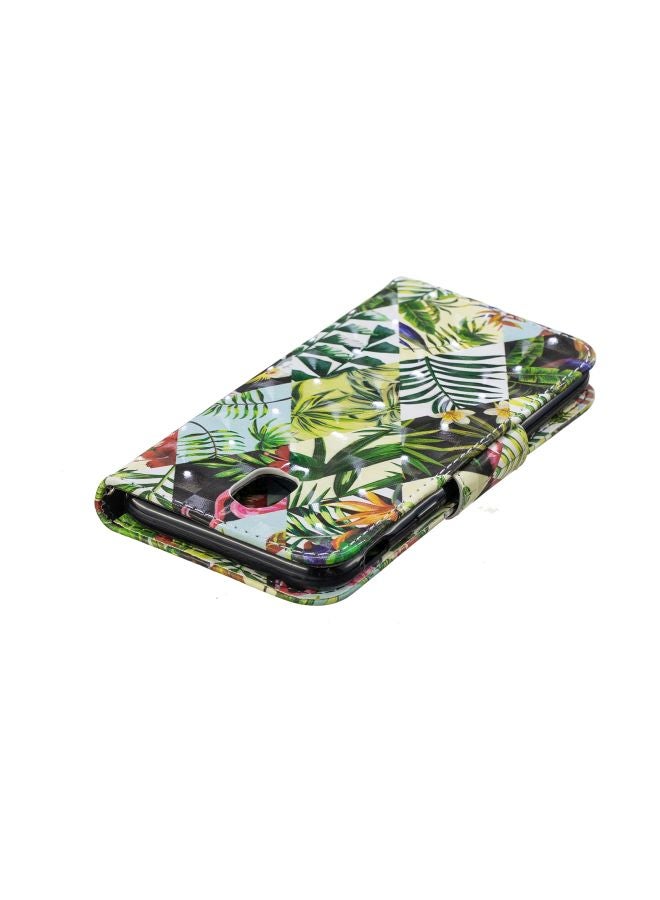Printed Case Cover For Samsung Galaxy J530 Green/White/Yellow - Image 3