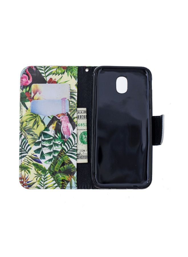 Printed Case Cover For Samsung Galaxy J530 Green/White/Yellow - Image 2