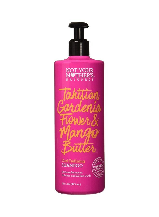Not Your Mother Naturals Tahitian Gardenia Flower And Mango Butter Curl Defining Shampoo