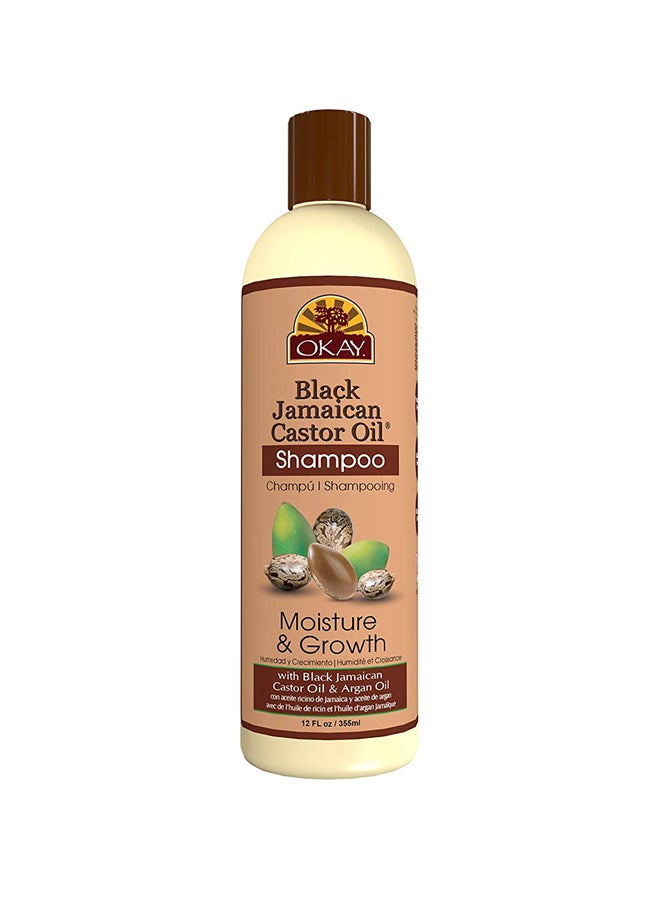 OKAY Black Jamaican Castor Oil Shampoo