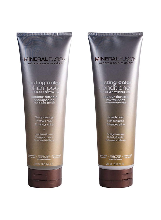 Mineral Fusion - Lasting Color Shampoo And Conditioner Set - Image 1