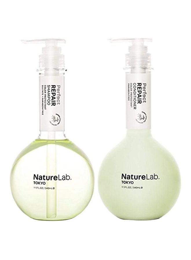 NatureLab 2-Piece Perfect Repair Shampoo And Conditioner Set 340ml
