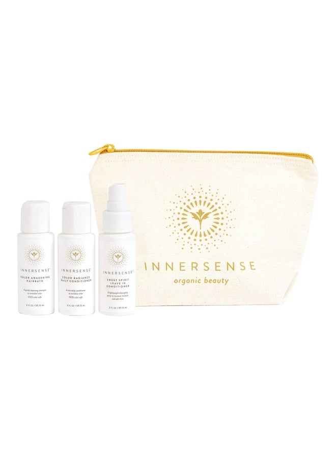 3-Piece Organic Color Travel Trio Set
