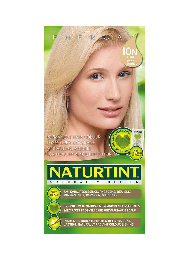 NATURTINT Permanent Hair Colour 10N Light Dawn Blonde 