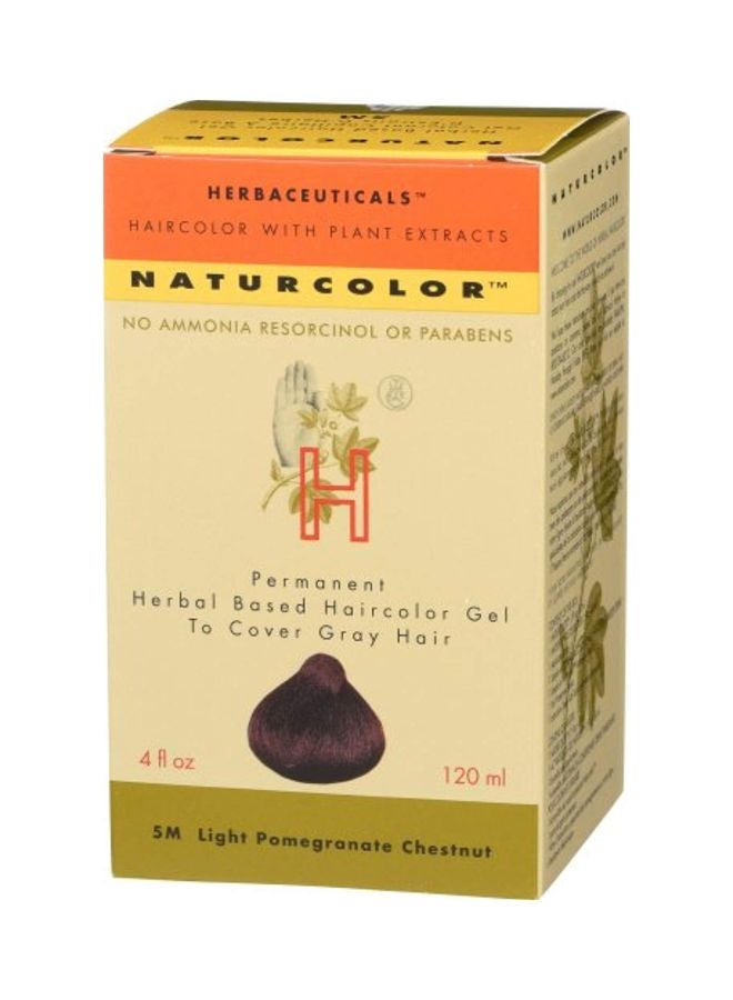Naturcolor - Permanent Herbal Based Hair Colour Gel Light Pomegranate - Image 1