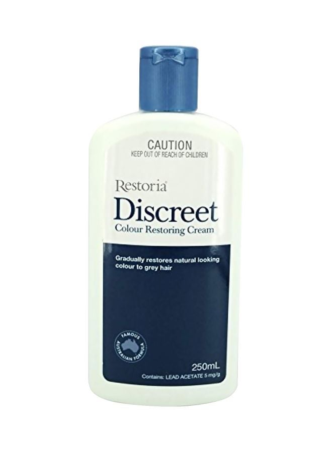 Restoria Discreet Hair Colour Restoring Cream 250ml 