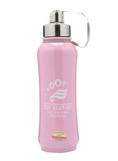 Large Capacity Insulated Vacuum Cup Pink