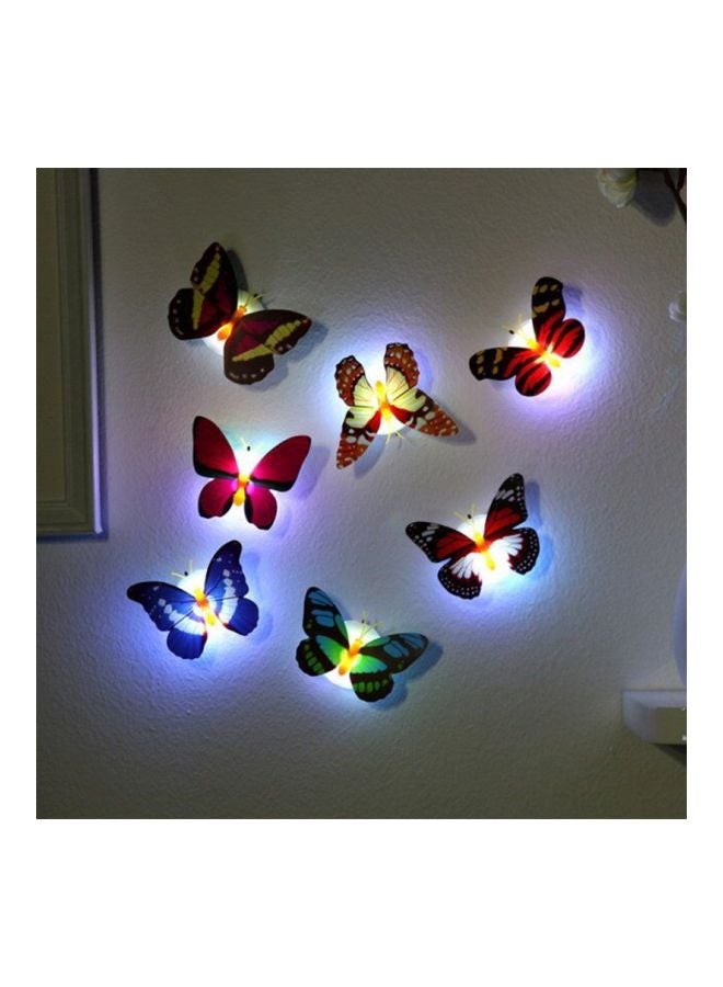 طقم مصابيح ليلية LED بتصميم فراشات مكون من 5 قطع أحمر / أخضر / أزرق 5.5Ø³Ù†ØªÙŠÙ…ØªØ± - Image 2