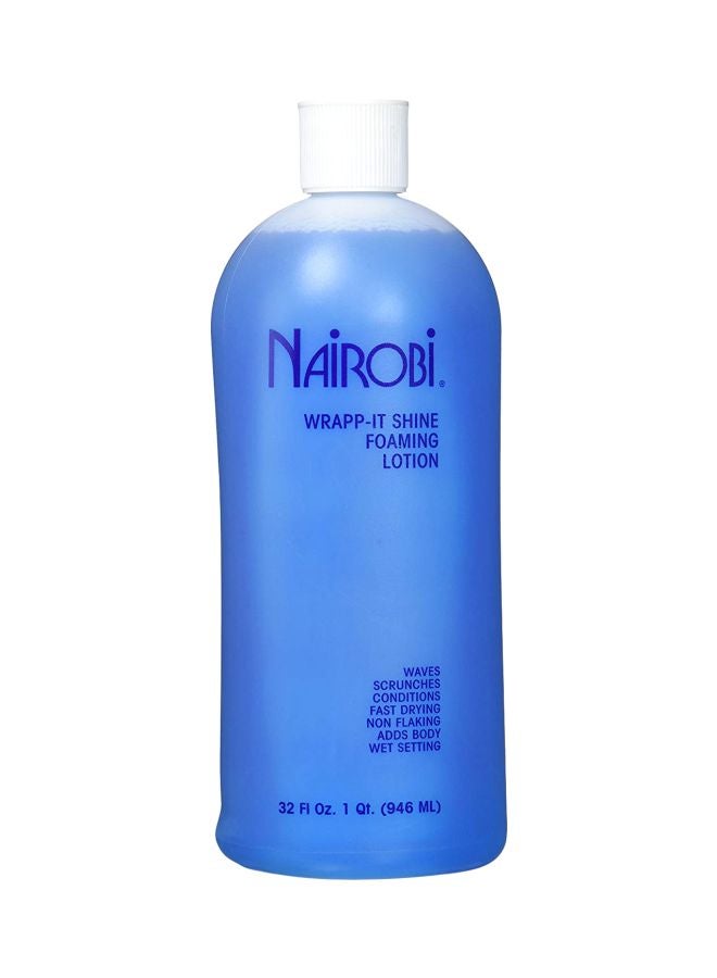 Nairobi Wrapp-It Shine Foaming Hair Lotion Blue 