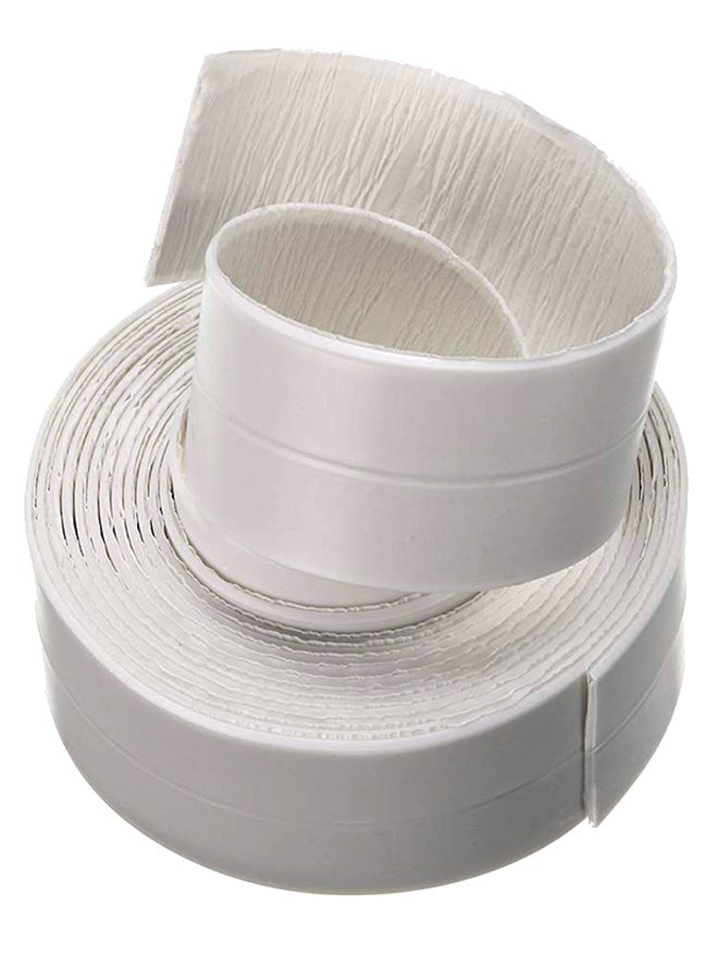 Self Adhesive Anti-Mildew Flexible Sealing Tape White 126x1.46inch - Image 1