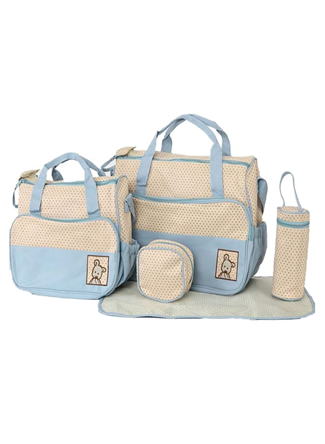 Generic 5-Piece Baby Nappy Travel Tote Handbag Set 