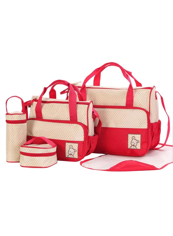 5-Piece Travel Tote Handbag Set 