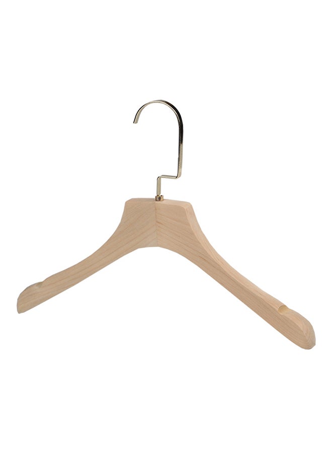 Angel city Wooden Cloth Hanger Beige one size 