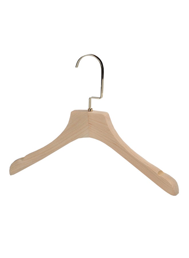 Angel city Wooden Cloth Hanger Beige one size 