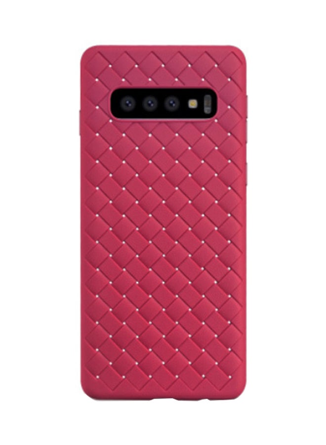 أتوكيت غطاء حماية واقِ لهاتف سامسونج جالاكسي S10 أحمر