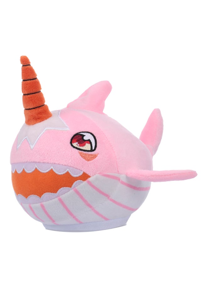 Narwhal Moveable Stuffed Baby Shark Toy 
