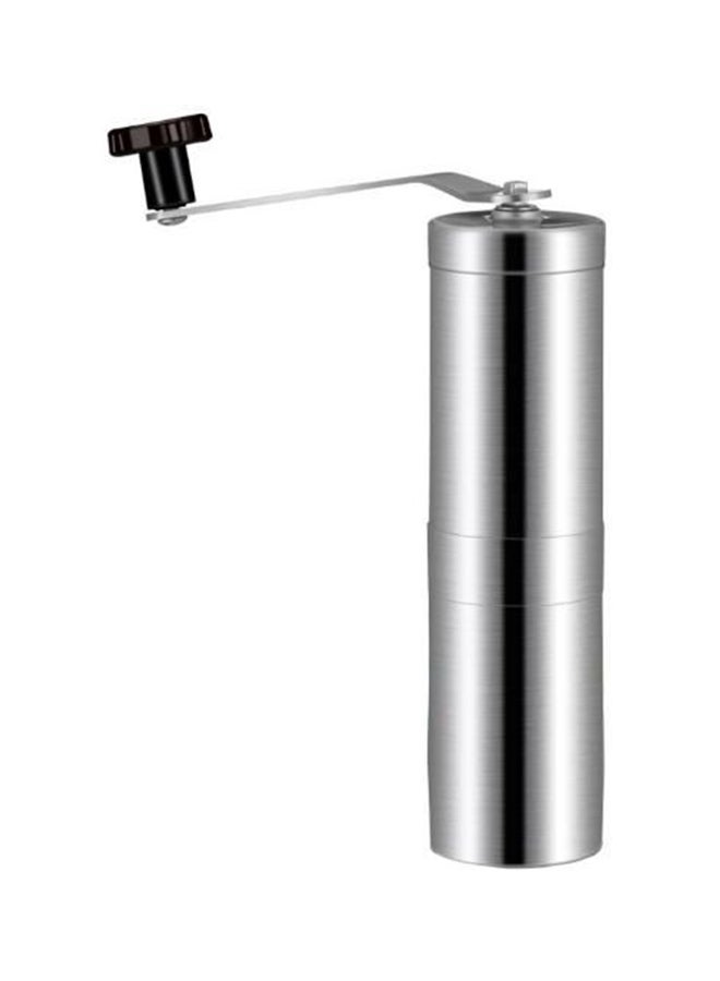 Manual Coffee Grinder Mill Tool Silver 24.4cm - Image 1