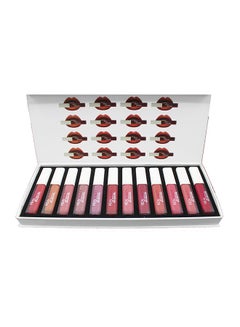 REAL BEAUTY 12-Piece Liquid Lipstick Set Multicolour  - Image 1