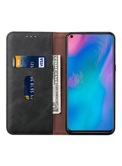 TraMx Protective Wallet Leather Case Cover For Huawei P30 Pro Black  - Image 2